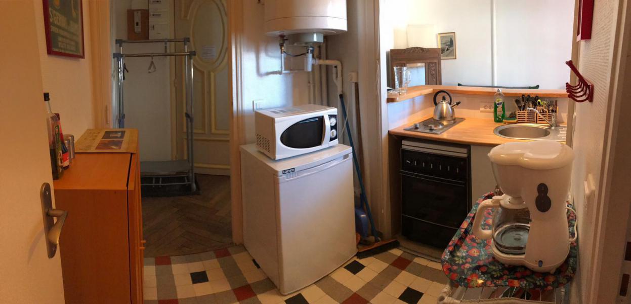 Vacances en montagne Studio cabine 5 personnes (1) - La Résidence - Saint Gervais - Cuisine