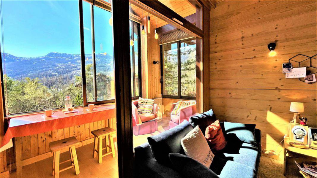 Vacanze in montagna Appartamento su due piani 3 stanze per 6 persone (VAL03) - La Résidence Valérianes - Pelvoux - Veranda