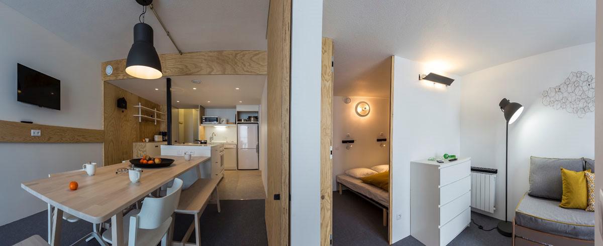 Vacanze in montagna Appartamento 3 stanze per 7 persone (1056) - La Résidence Varet - Les Arcs - Alloggio