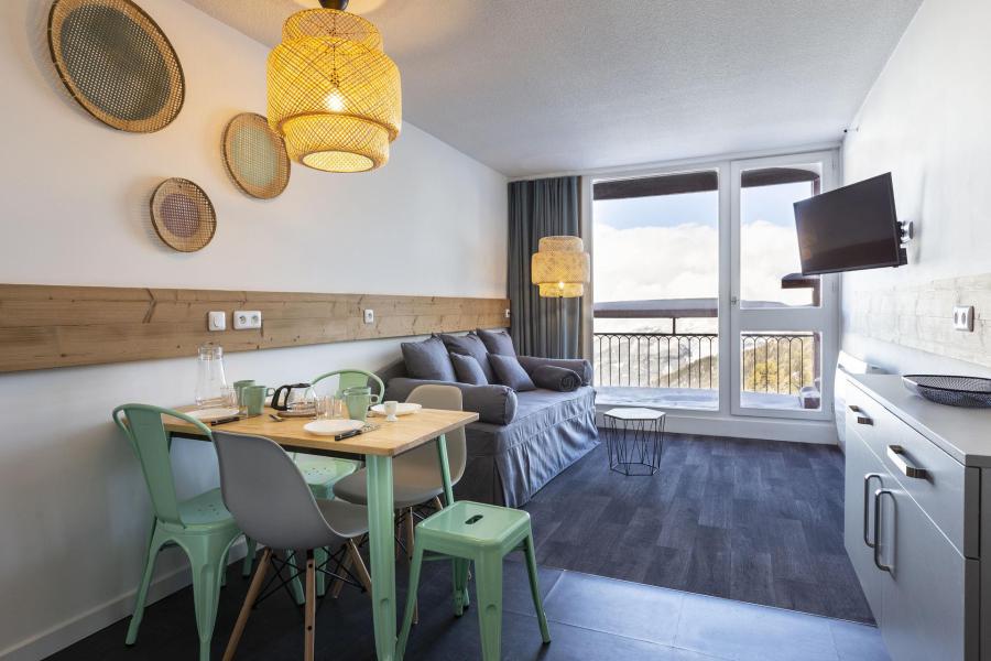 Urlaub in den Bergen Studio Schlafnische 4 Personen (816) - La Résidence Varet - Les Arcs - Wohnzimmer