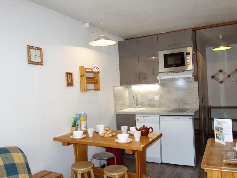 Vakantie in de bergen Appartement 1 kamers 3 personen (18) - La Vanoise - Val Thorens - Woonkamer