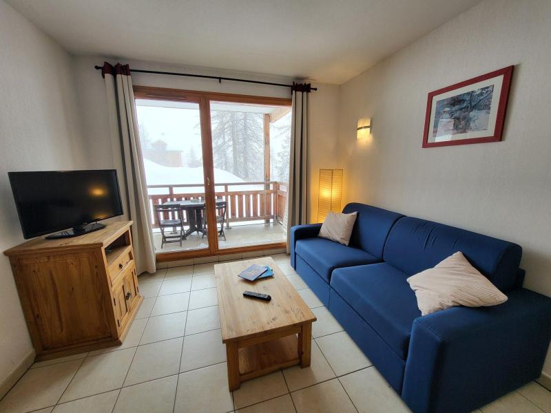 Holiday in mountain resort 2 room apartment 4 people (207) - Le Balcon des Airelles - Les Orres - Living room