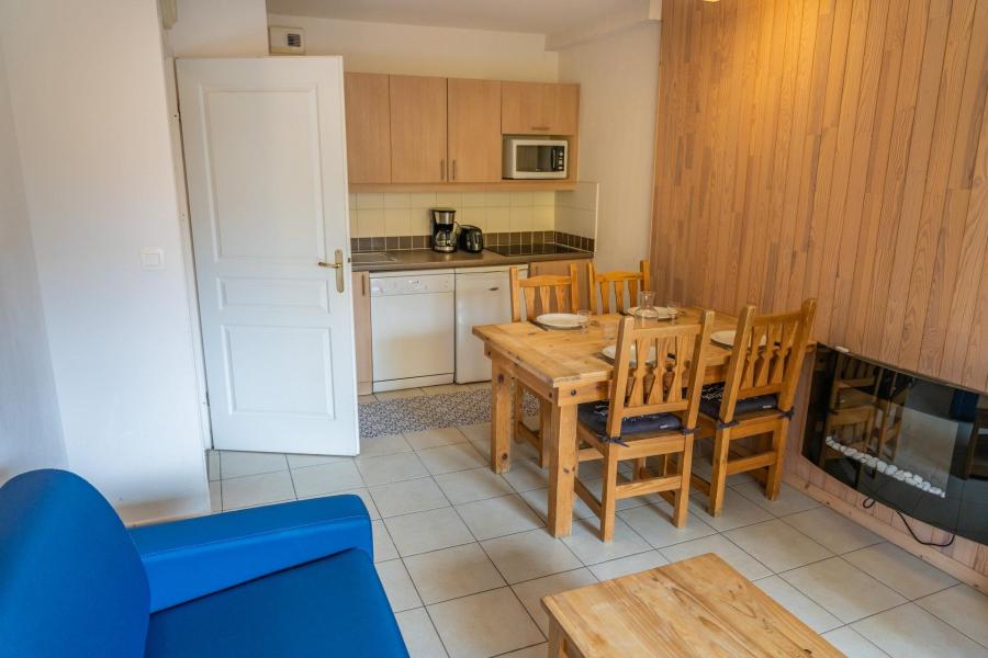 Vakantie in de bergen Appartement 2 kamers 4 personen (207) - Le Balcon des Airelles - Les Orres - Woonkamer