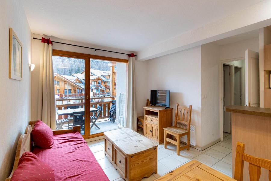 Vakantie in de bergen Appartement 3 kamers 6 personen (510) - Le Balcon des Airelles - Les Orres - Woonkamer