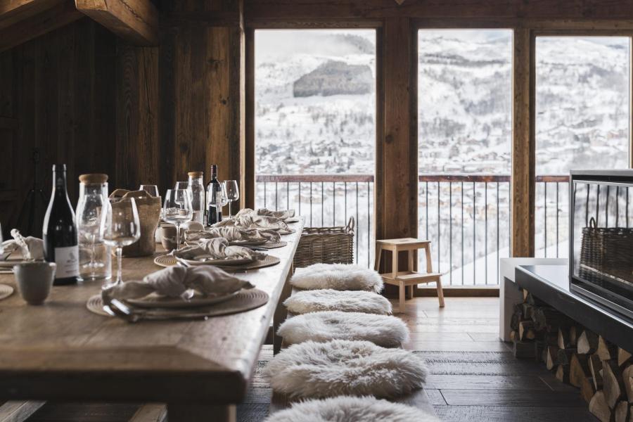 Urlaub in den Bergen 8 Zimmer Chalet für 12 Personen - Le Bercail - Saint Martin de Belleville - Wohnzimmer