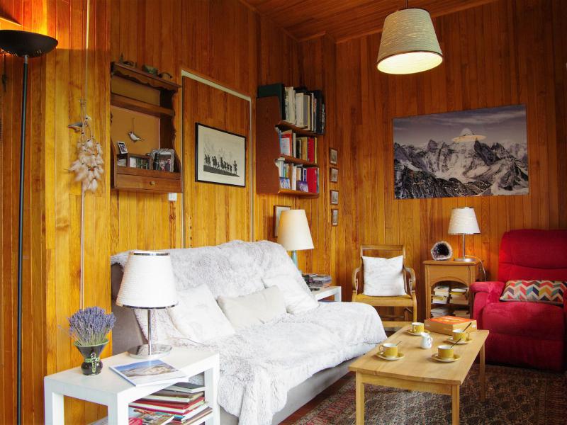 Holiday in mountain resort 3 room apartment 4 people (7) - Le Bois du Bouchet - Chamonix - Living room