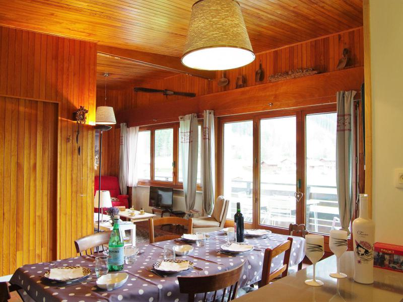 Urlaub in den Bergen 3-Zimmer-Appartment für 4 Personen (7) - Le Bois du Bouchet - Chamonix - Wohnzimmer