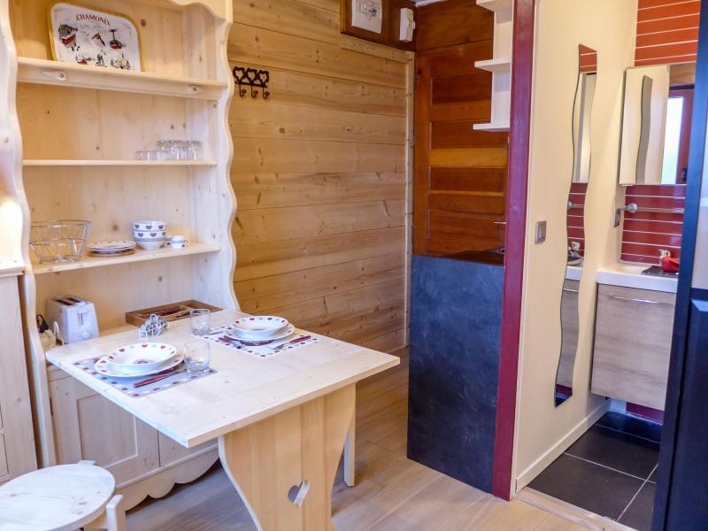 Vacaciones en montaña Apartamento 1 piezas para 2 personas (6) - Le Bois du Bouchet - Chamonix - Estancia