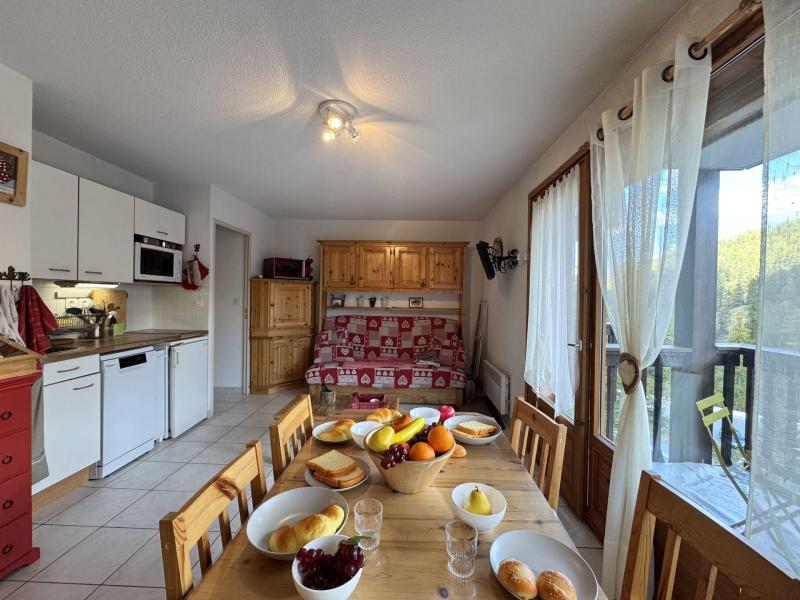 Wakacje w górach Apartament 2 pokojowy z alkową 6 osób (10) - Le Bois du Fau - Vars - Pokój gościnny