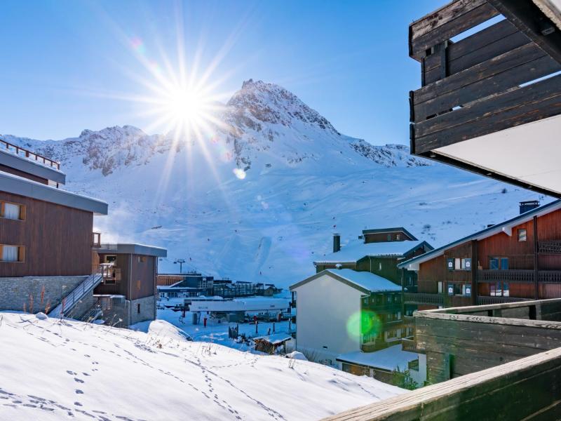 Rent in ski resort 2 room apartment 6 people (4) - Le Bollin - Tignes - Summer outside