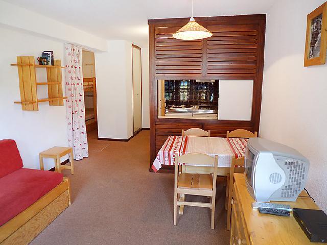 Vakantie in de bergen Appartement 1 kamers 4 personen (10) - Le Borsat - Tignes - Woonkamer