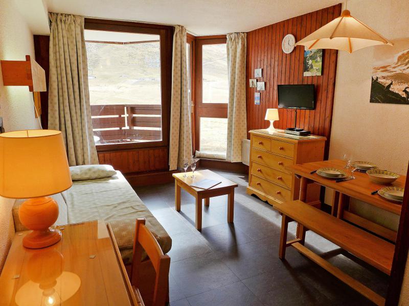 Vakantie in de bergen Appartement 1 kamers 4 personen (4) - Le Borsat - Tignes - Woonkamer