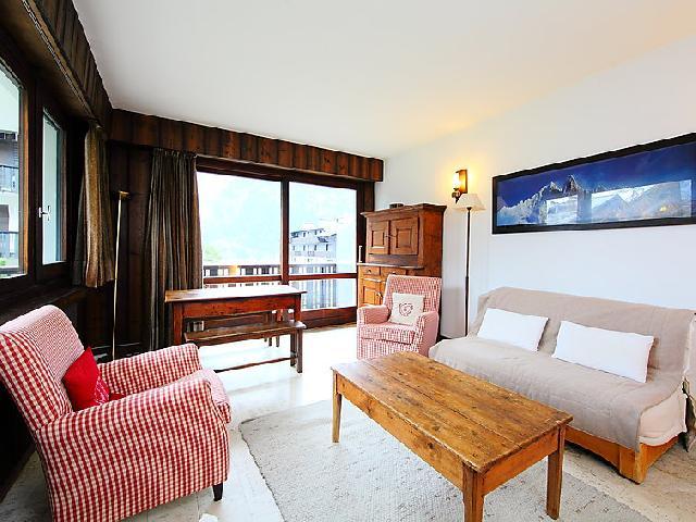 Urlaub in den Bergen 3-Zimmer-Appartment für 6 Personen (14) - Le Brévent - Chamonix - Wohnzimmer
