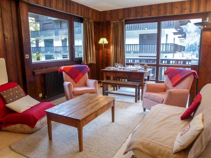 Vakantie in de bergen Appartement 3 kamers 6 personen (14) - Le Brévent - Chamonix - Woonkamer