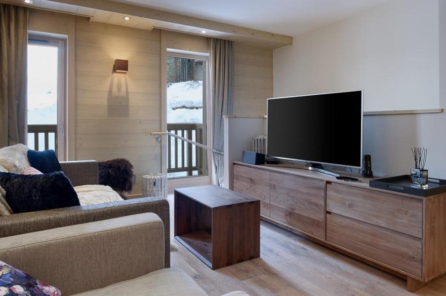 Urlaub in den Bergen 2-Zimmer-Maisonette-Wohnung für 2-4 Personen (A10) - Le C - Courchevel - Wohnzimmer