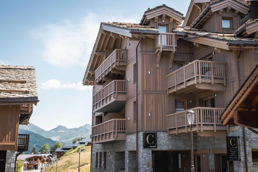 Holiday in mountain resort 4 room apartment cabin 6-8 people (A01) - Le C - Courchevel - Summer outside