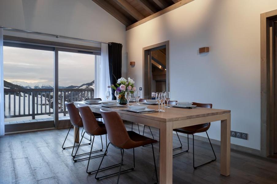 Vakantie in de bergen Appartement 4 kamers 7 personen (A09) - Le C - Courchevel - Eetkamer