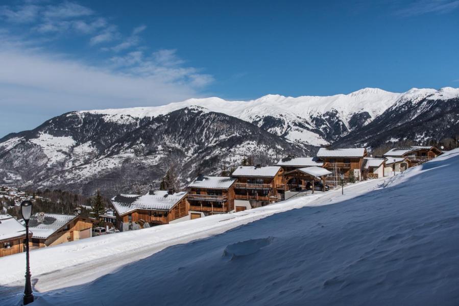 Vacances en montagne Appartement 4 pièces cabine 6-8 personnes (A04) - Le C - Courchevel - Balcon