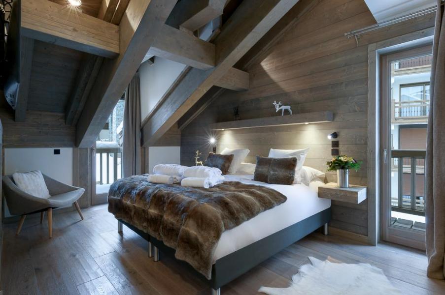 Urlaub in den Bergen Triplex Wohnung 6 Zimmer 10 Personen (Koh-I-Nor) - Le C - Courchevel - Schlafzimmer