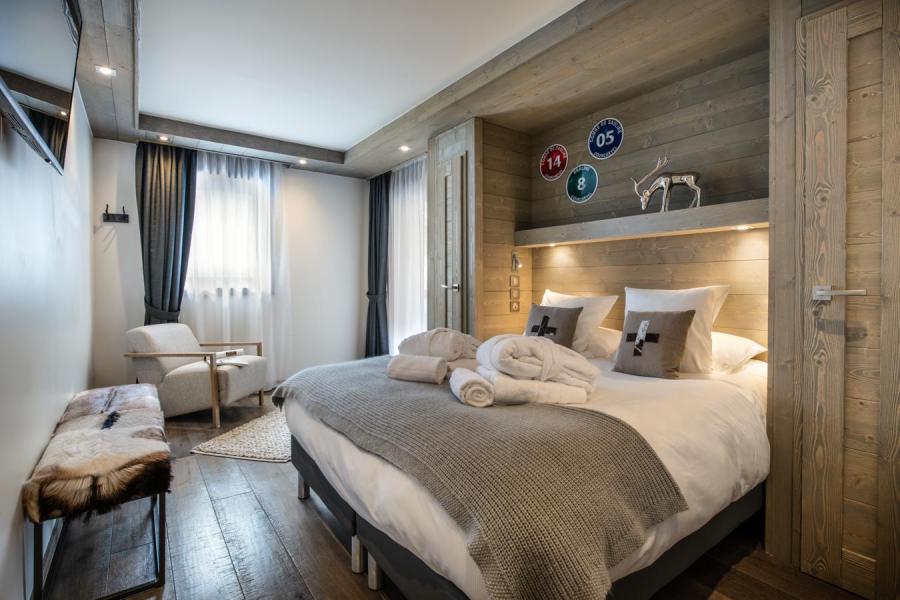 Urlaub in den Bergen Wohnung 3 Zimmer Kabine 4-6 Personen (A05) - Le C - Courchevel - Schlafzimmer