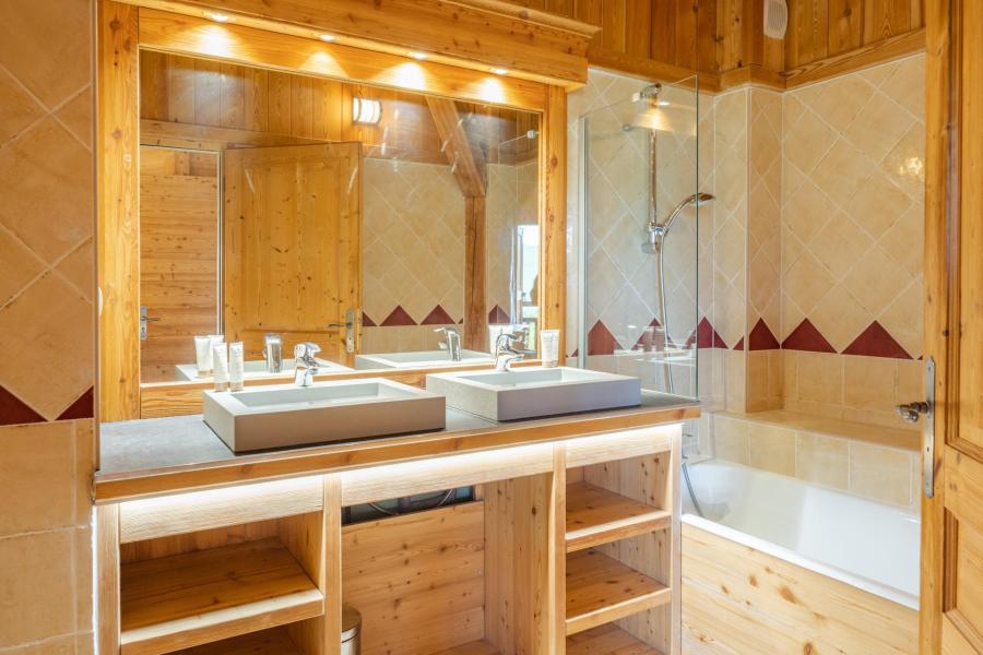 Vacances en montagne Chalet 7 pièces 14 personnes (10 adultes et 4 enfants seulement) - Le Chalet Bouquetin - Alpe d'Huez - Salle de bain