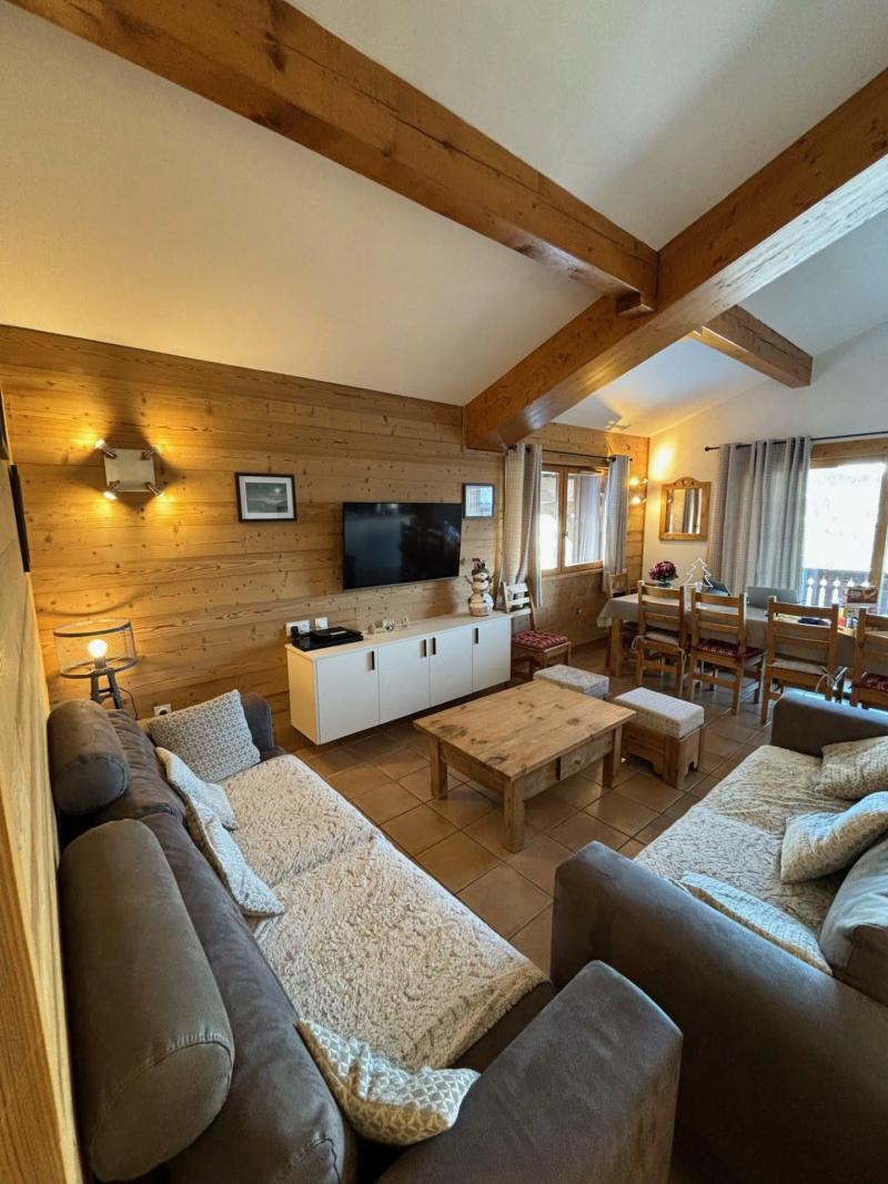 Vakantie in de bergen Appartement 6 kamers 10 personen (B10-11) - Le Chalet des Eucherts - La Rosière - Woonkamer