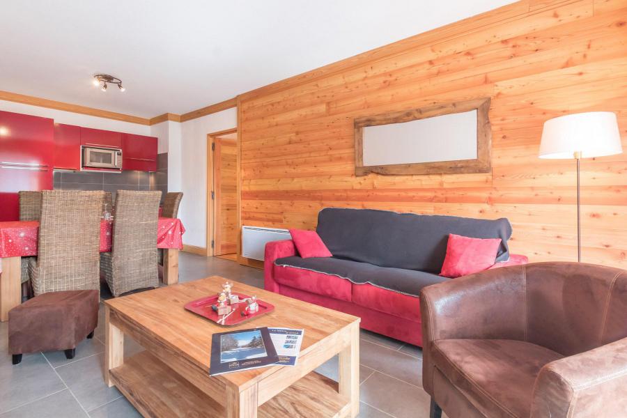 Urlaub in den Bergen 4-Zimmer-Appartment für 6 Personen (VINB01) - Le Chalet du Janus - Montgenèvre - Wohnzimmer