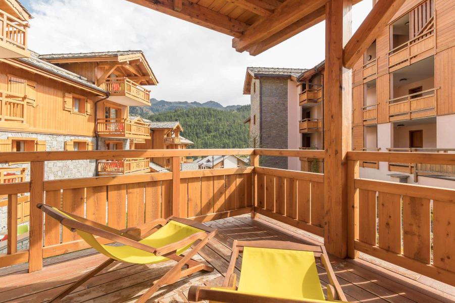 Vakantie in de bergen Appartement 4 kamers 6 personen (VINB01) - Le Chalet du Janus - Montgenèvre - Terras