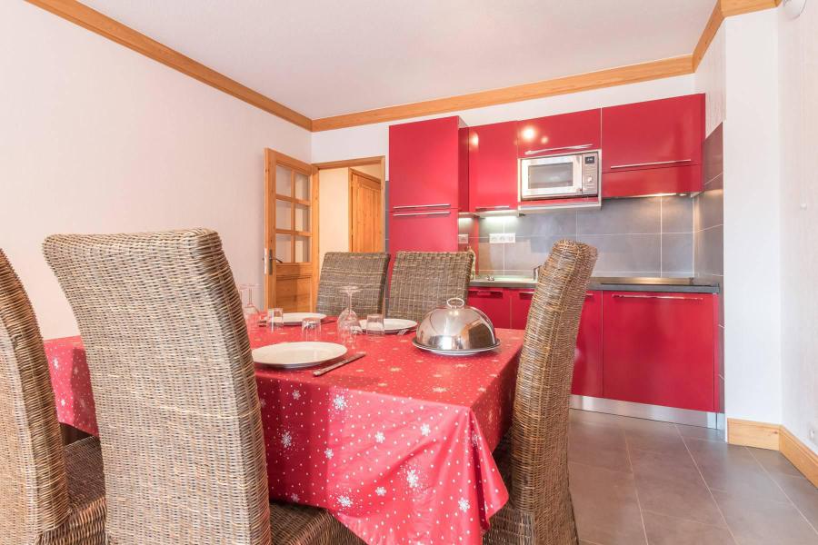 Vakantie in de bergen Appartement 4 kamers 6 personen (VINB01) - Le Chalet du Janus - Montgenèvre - Woonkamer