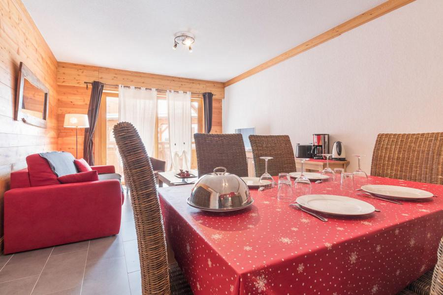 Vakantie in de bergen Appartement 4 kamers 6 personen (VINB01) - Le Chalet du Janus - Montgenèvre - Woonkamer