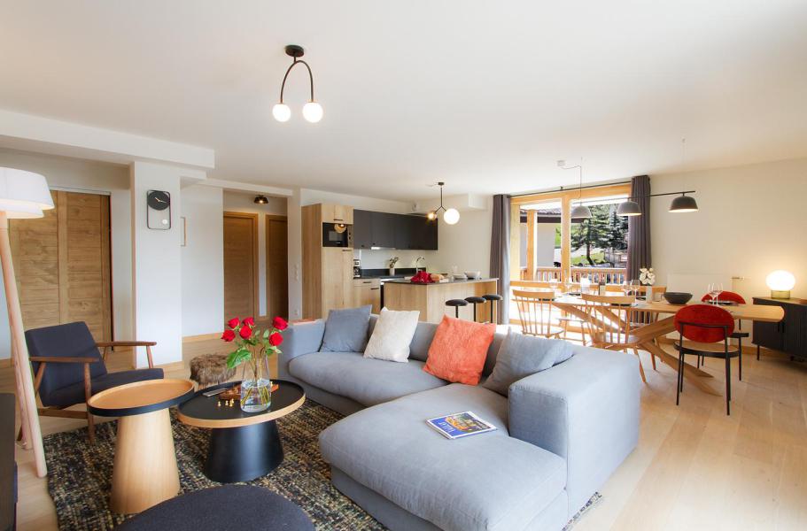 Vakantie in de bergen Appartement 4 kamers 8 personen (A33) - Le Chalet du Soleil - Les 2 Alpes - Woonkamer