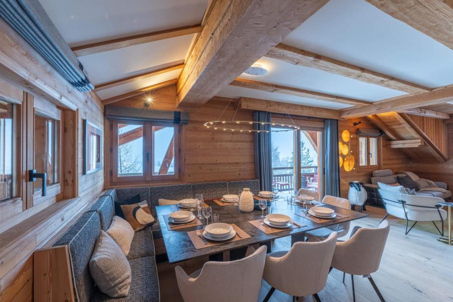 Urlaub in den Bergen 7 Zimmer Chalet für 12 Personen - Le Chalet Ecureuil - Alpe d'Huez - Wohnzimmer