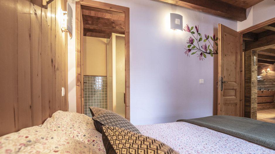 Holiday in mountain resort Le Chalet Mimosa - Saint Martin de Belleville - Bedroom