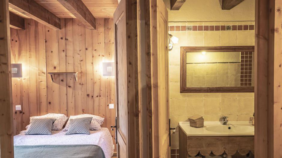 Holiday in mountain resort Le Chalet Mimosa - Saint Martin de Belleville - Bedroom