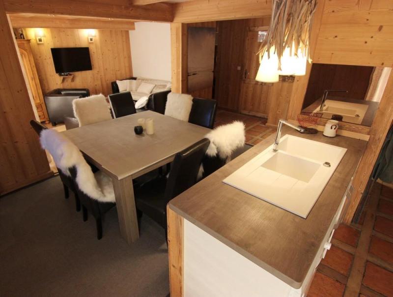 Wakacje w górach Apartament duplex 5 pokojowy kabina  8 osób (12) - Le Chalet Peclet - Val Thorens - Aneks kuchenny