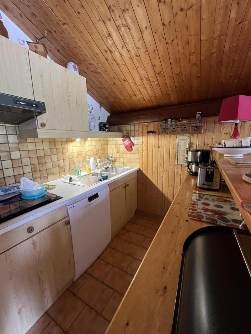 Vakantie in de bergen Appartement duplex 3 kamers 6 personen - Le Chamois - Arêches-Beaufort - Keukenblok