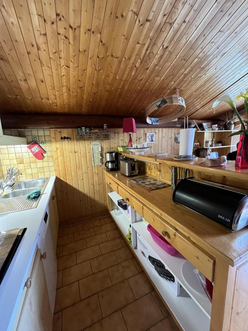 Vakantie in de bergen Appartement duplex 3 kamers 6 personen - Le Chamois - Arêches-Beaufort - Keukenblok