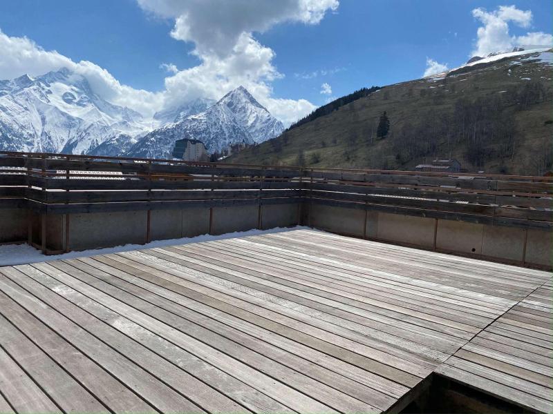 Аренда на лыжном курорте Квартира студия со спальней для 4 чел. (979) - Le Champamé - Les 2 Alpes - летом под открытым небом