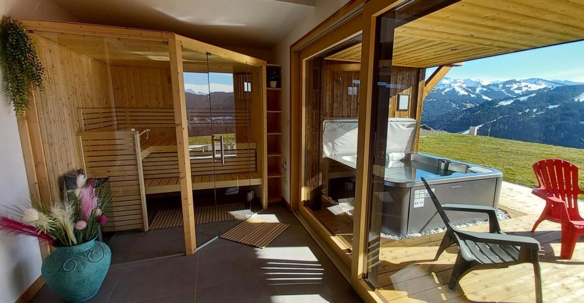 Vakantie in de bergen Chalet triplex 8 kamers 14 personen - LE CHAR - Les Gets - Buiten zomer