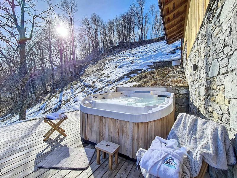 Vacances en montagne Chalet 8 pièces 12 personnes (MN-Panthere) - Le Chatelard - Saint Martin de Belleville - Terrasse