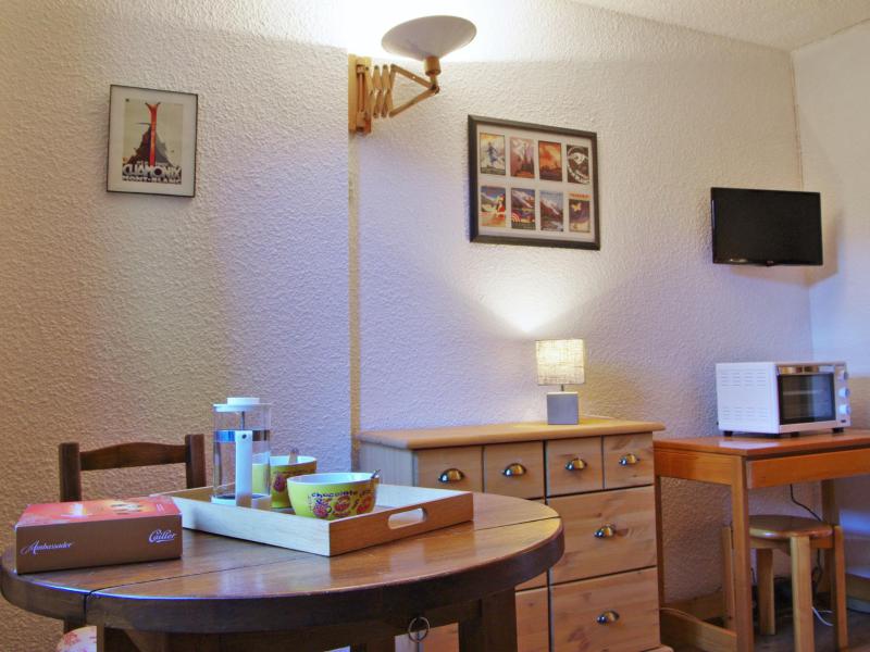 Vakantie in de bergen Appartement 1 kamers 2 personen (1) - Le Choucas - Chamonix - Woonkamer