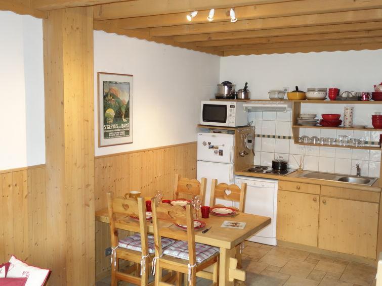 Urlaub in den Bergen 3 Zimmer Chalet für 4 Personen (2) - Le Clos Alpin - Saint Gervais - Wohnzimmer