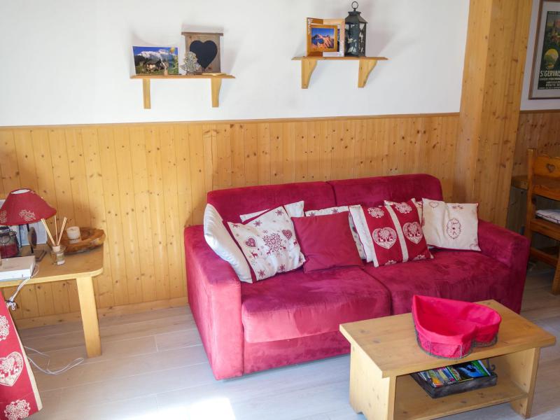 Urlaub in den Bergen 3 Zimmer Chalet für 4 Personen (2) - Le Clos Alpin - Saint Gervais - Wohnzimmer