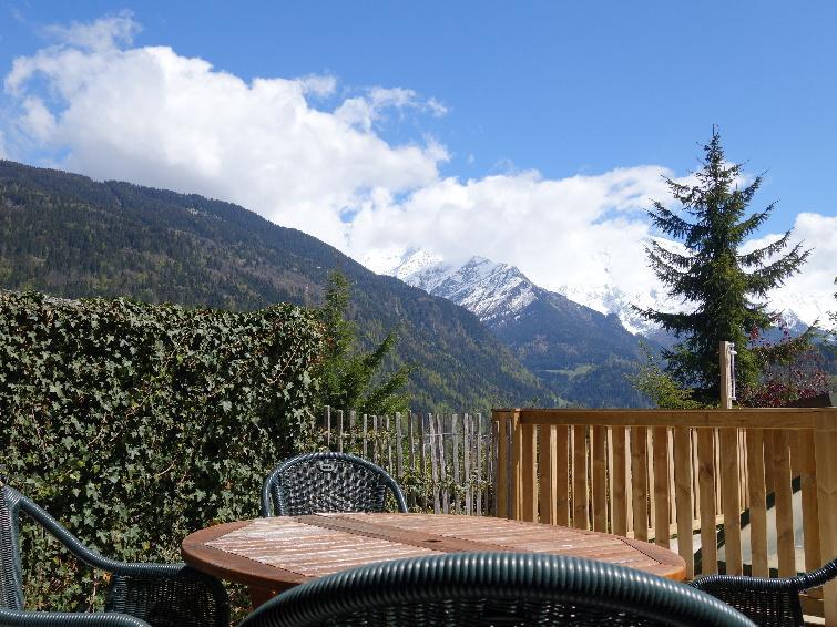 Vacaciones en montaña Chalet 3 piezas para 4 personas (2) - Le Clos Alpin - Saint Gervais - Terraza