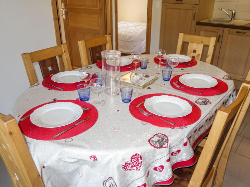 Vakantie in de bergen Appartement 3 kamers 6 personen (1) - Le Clos de la Fontaine - Saint Gervais - Woonkamer