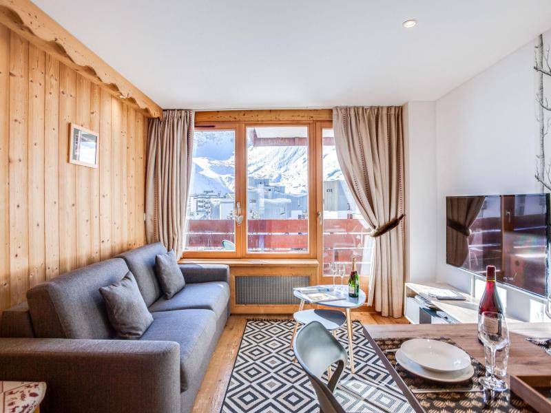 Vakantie in de bergen Appartement 2 kamers 6 personen (12) - Le Curling A - Tignes - Woonkamer