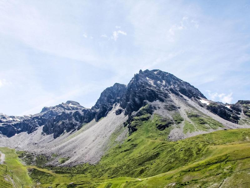 Wakacje w górach Apartament 3 pokojowy 8 osób (35) - Le Curling B - Tignes - Na zewnątrz latem