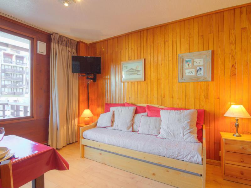 Vakantie in de bergen Appartement 1 kamers 4 personen (36) - Le Curling B - Tignes - Woonkamer