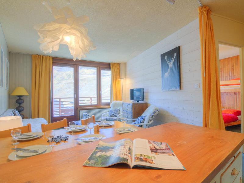 Vakantie in de bergen Appartement 2 kamers 6 personen (27) - Le Curling B - Tignes - Woonkamer