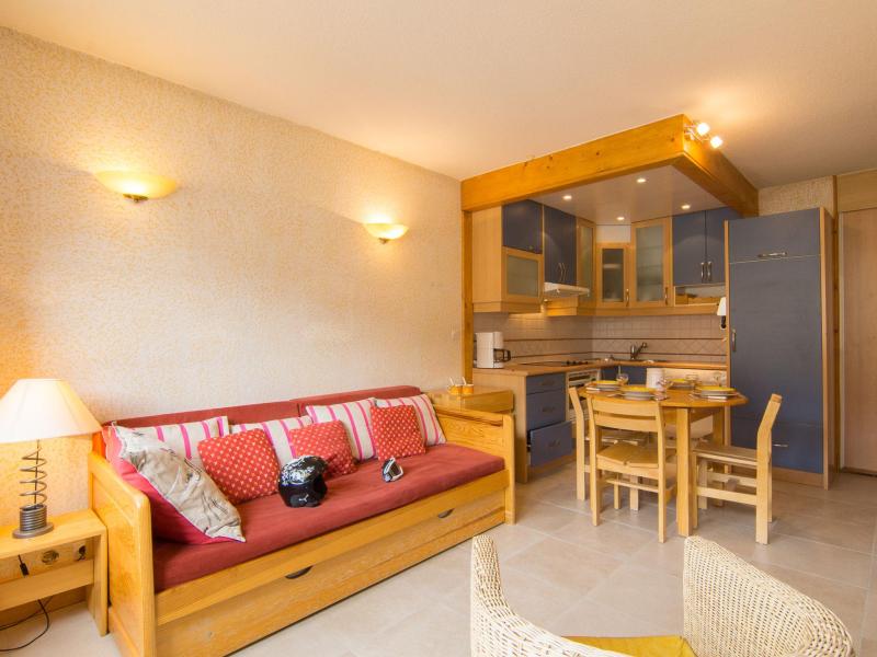 Vakantie in de bergen Appartement 2 kamers 6 personen (37) - Le Curling B - Tignes - Woonkamer